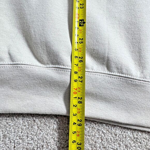 Kittenish Unisex Beige Medium Sweatshirt Cotton 'Barely Awake' Skeleton Print - Picture 8 of 12